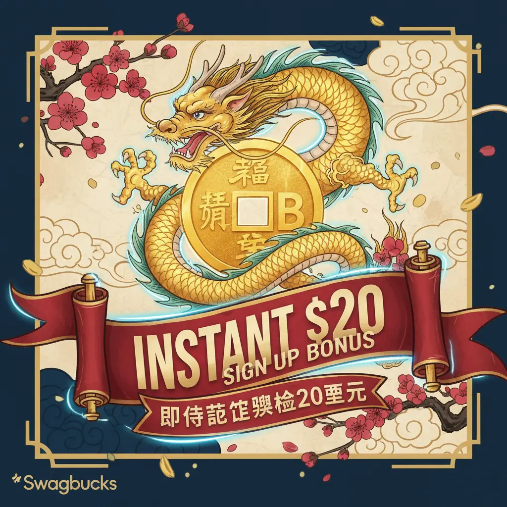 instant $20 sign up bonus - Swagbucks