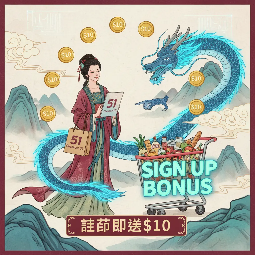 $10 sign up bonus - Checkout