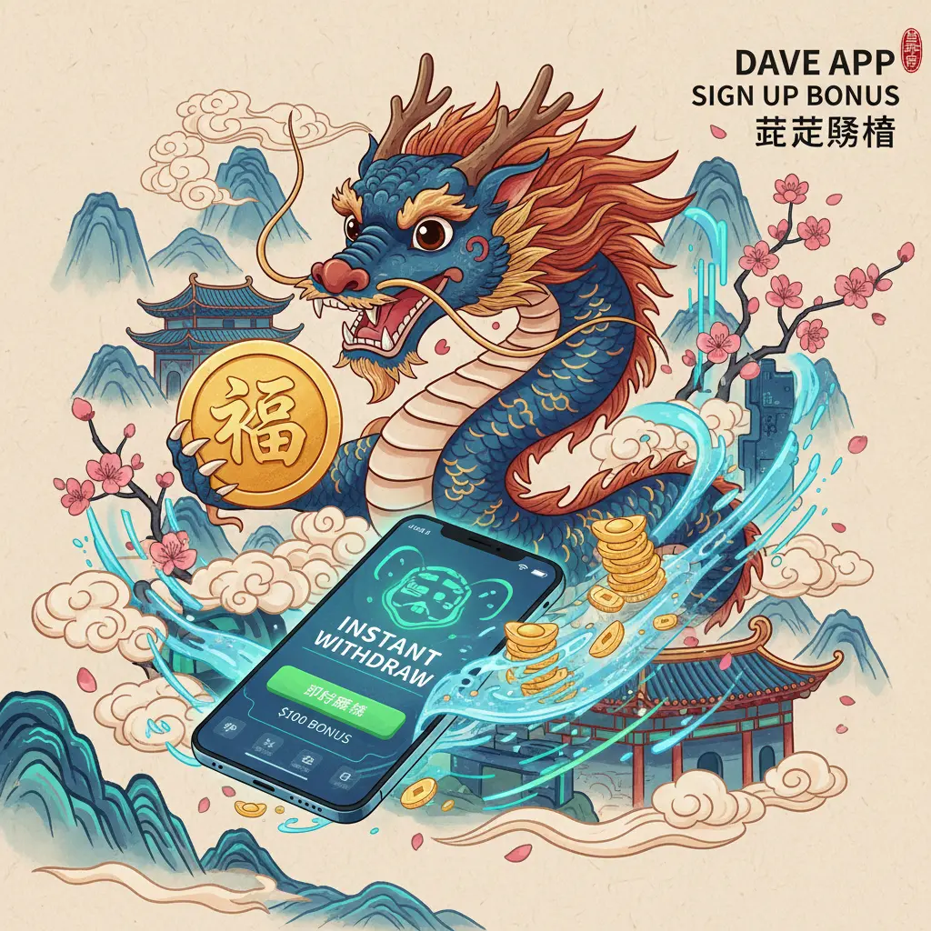 sign up bonus instant withdraw - Dave