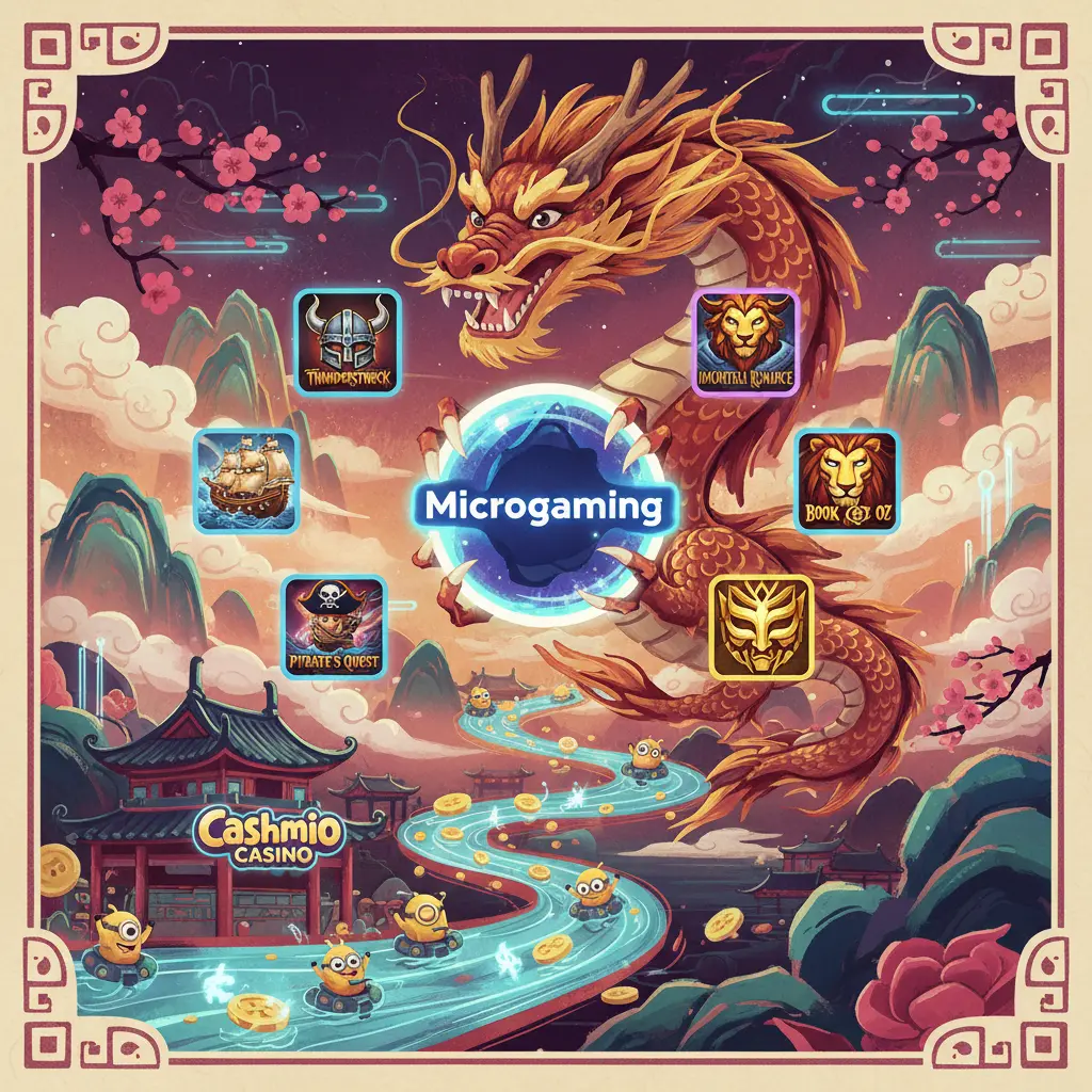 Cashmio Casino - Microgaming