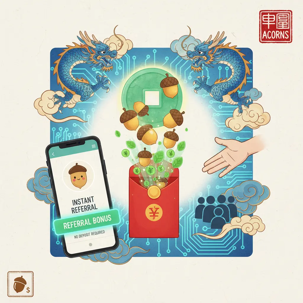 instant referral bonus no deposit - Acorns