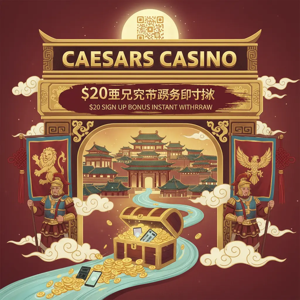 $20 sign up bonus instant withdraw - Caesars